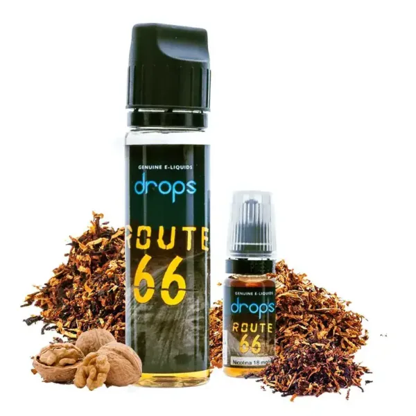 Drops Route 66 50ml + 10ml 18mg