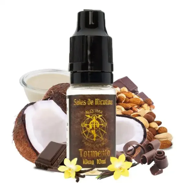Sales de Nicotina Alquimia para Vapers Tormento 10ml