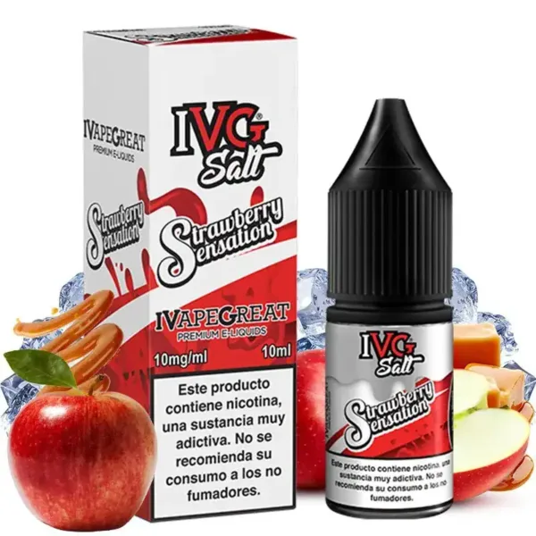 IVG Salt Strawberry Sensation 10ml