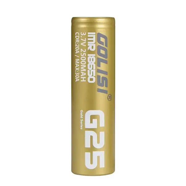 GOLISI Bateria G25 IMR 18650 2500mAh 20A