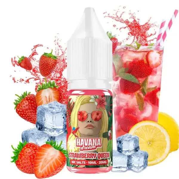 Sales de Nicotina Havana Dream Strawberry Queen 10ml