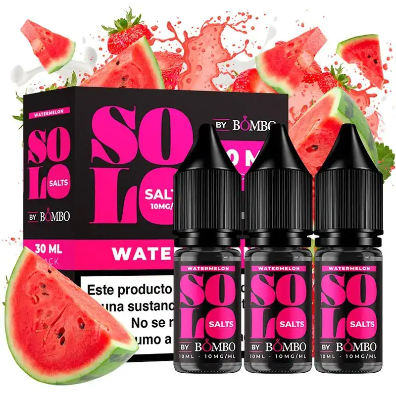 Bombo Solo Salts Watermelon 3x10ml