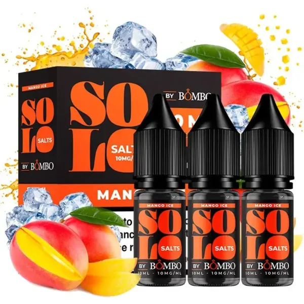 Bombo Solo Salts Mango Ice 3x10ml