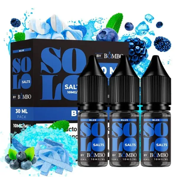 Bombo Solo Salts Blue 3x10ml