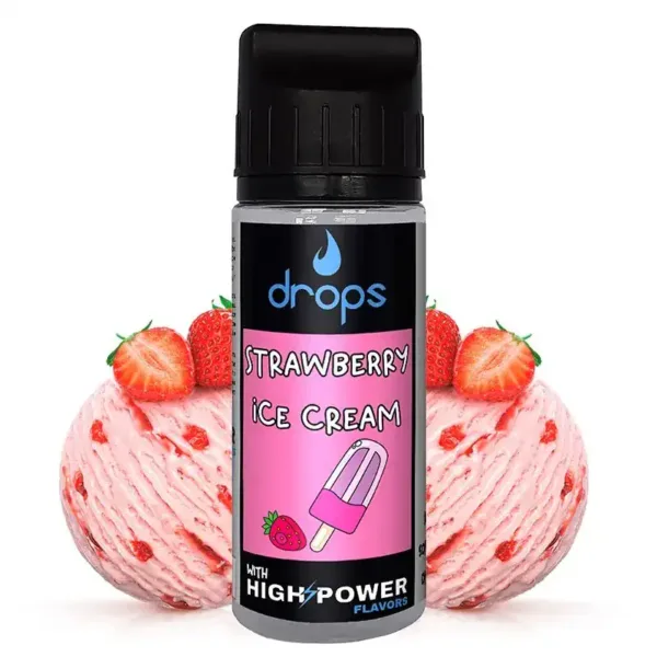 Drops Strawberry Ice Cream 100ml