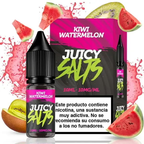 Sales de Nicotina Juicy Salts Kiwi Watermelon 10ml