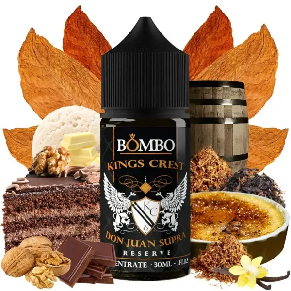 Aroma Kings Crest & Bombo Don Juan Supra Reserve 30ml