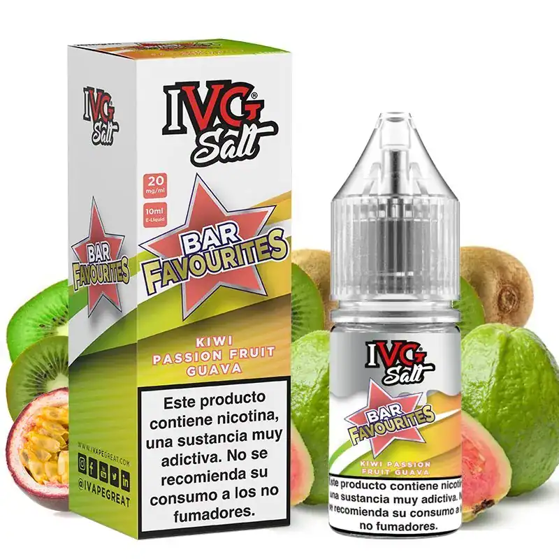 IVG Salt Kiwi Passionfruit Guava 10ml