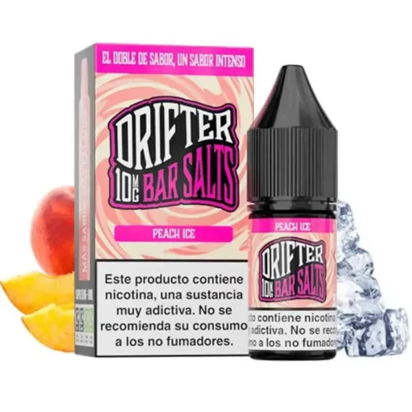 Drifter Bar Salts Peach Ice