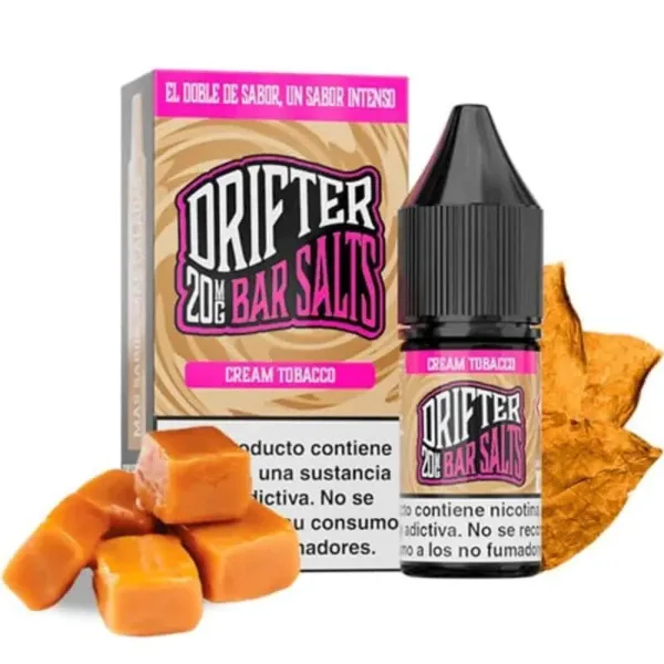 Drifter Bar Salts Cream Tobacco