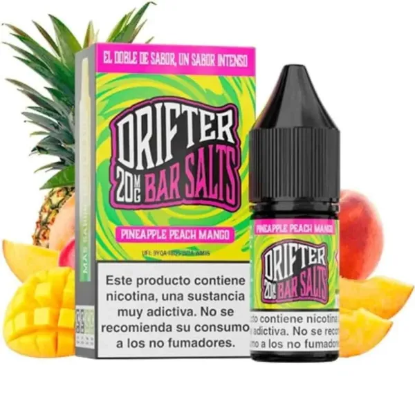 Drifter Bar Salts Pineapple Peach Mango