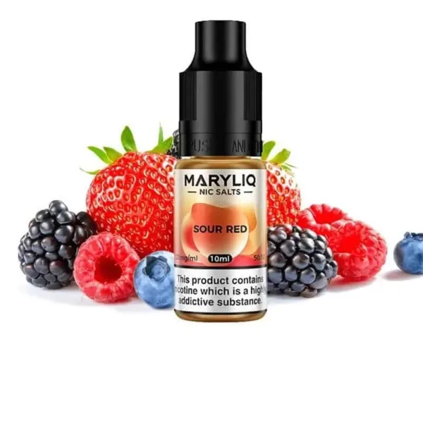 Maryliq Nic Salt Sour Red