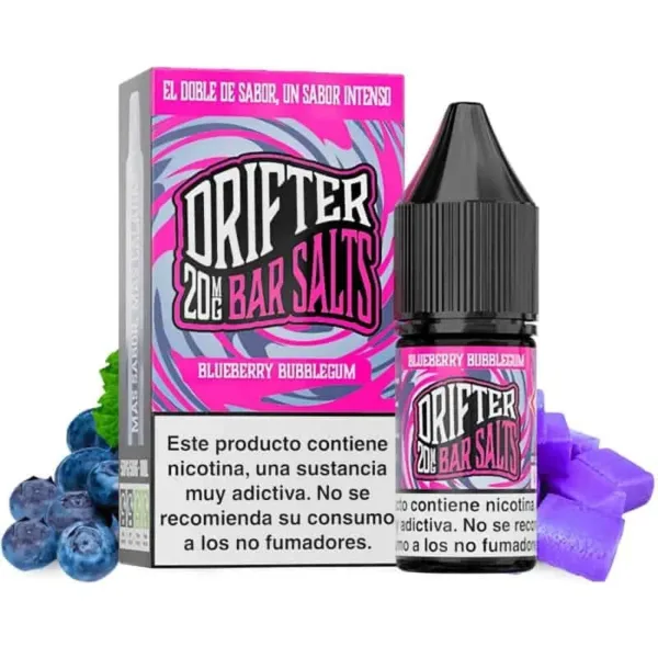 Drifter Bar Salts Blueberry Bubblegum