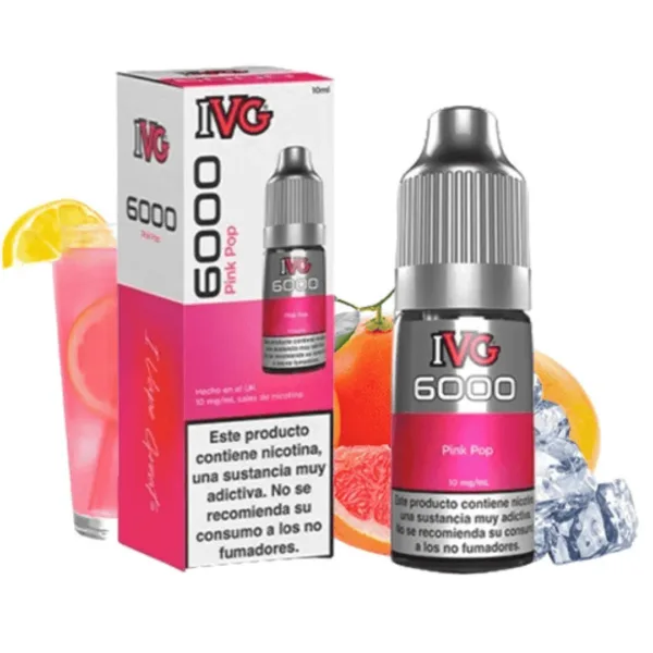 IVG 6000 Salts Pink Pop