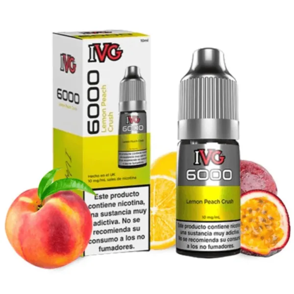 IVG 6000 Salts Lemon Peach Crush