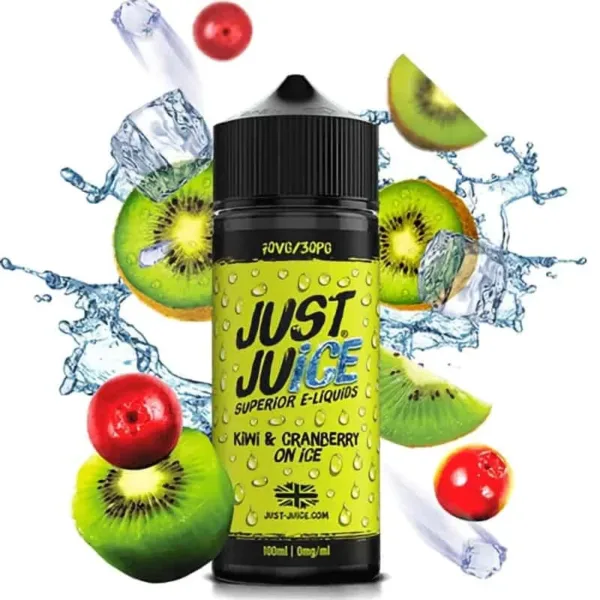Just Juice Kiwi & Cranberry On Ice 100ml