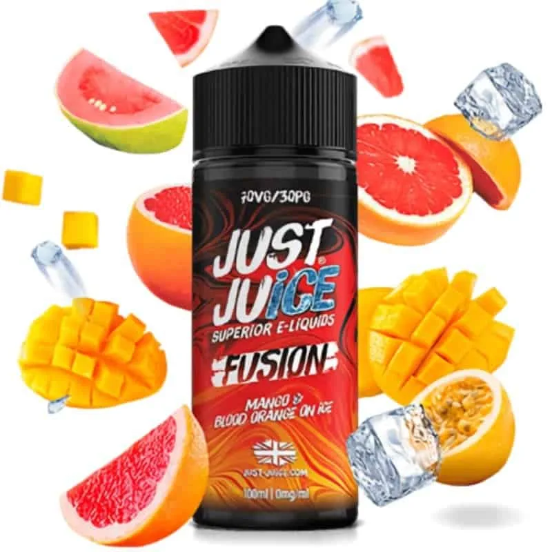Just Juice Fusion Mango & Blood Orange On Ice 100ml