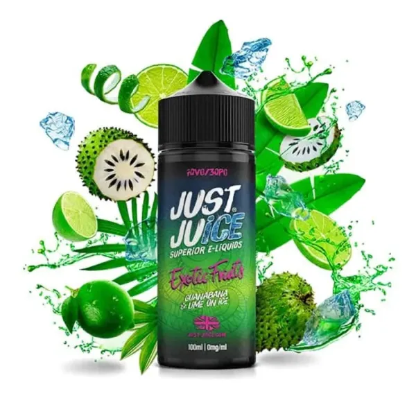 Just Juice Exotic Fruits Guanabana Lime Ice 100ml