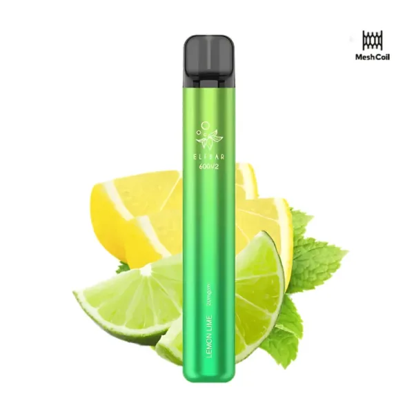 ElfBar 600 V2 Lemon Lime 20mg