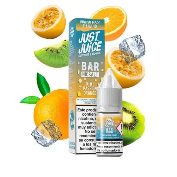 Just Juice Bar Salt Kiwi Passion Orange