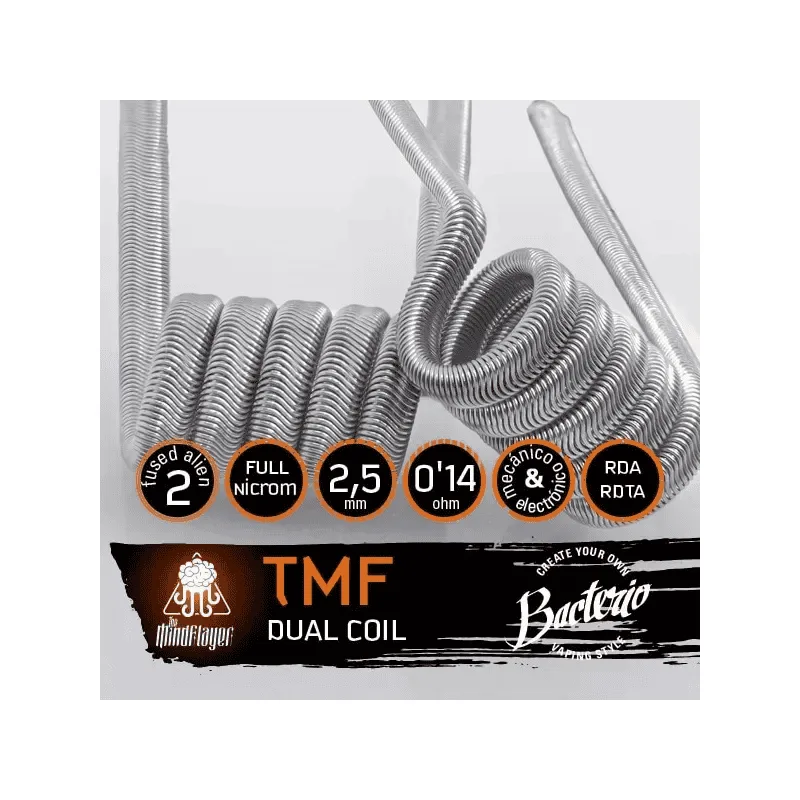 Bacterio Coils The Mindflayer TMF 0.14ohm (Pack 2)
