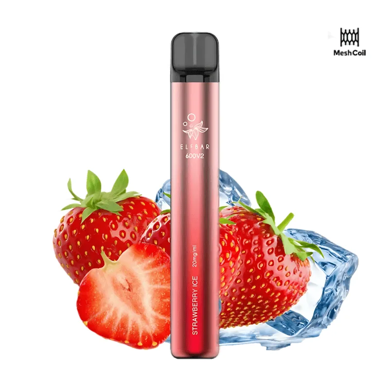 Elfbar 600 V2 Strawberry Ice 20mg