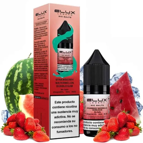 Elux Salt Strawberry Watermelon Bubblegum