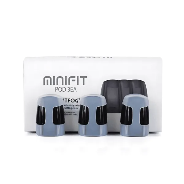 Justfog Minifit Pod Resistencia Cartucho 1.6 ohm (1.5ml) (Pack 3)