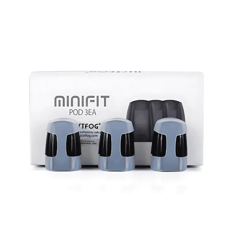 Justfog Minifit Pod Resistencia Cartucho 1.6 ohm (1.5ml) (Pack 3)