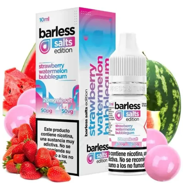 Barless Salt Strawberry Watermelon Bubblegum