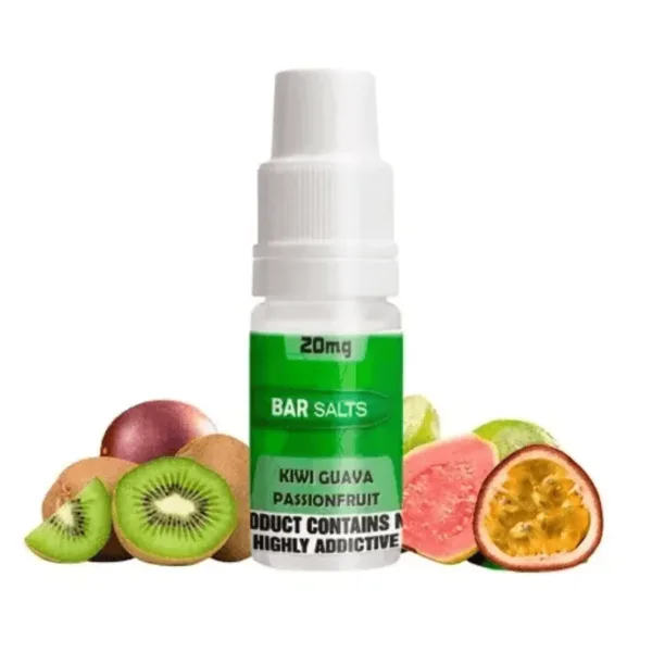 Bar Nic Salts Kiwi Guava Passionfruit 10ml