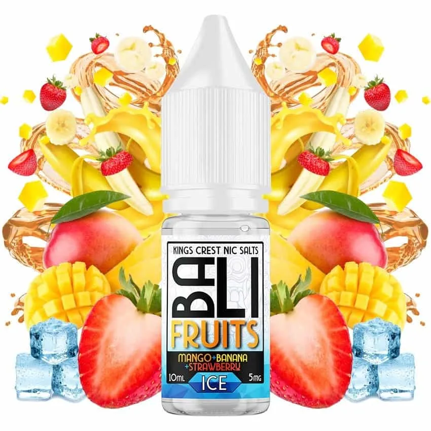 Bali Fruits Salts Mango Banana Strawberry Ice 10ml