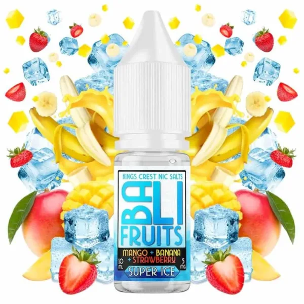 Bali Fruits Salts Mango Banana Strawberry Super Ice 10ml