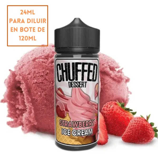 Aroma Chuffed Desserts Strawberry Ice Cream