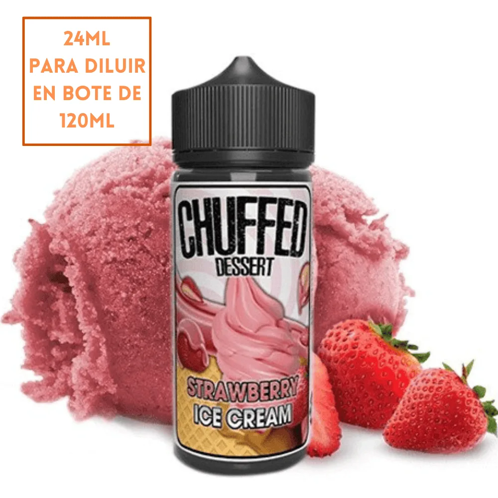 Aroma Chuffed Desserts Strawberry Ice Cream