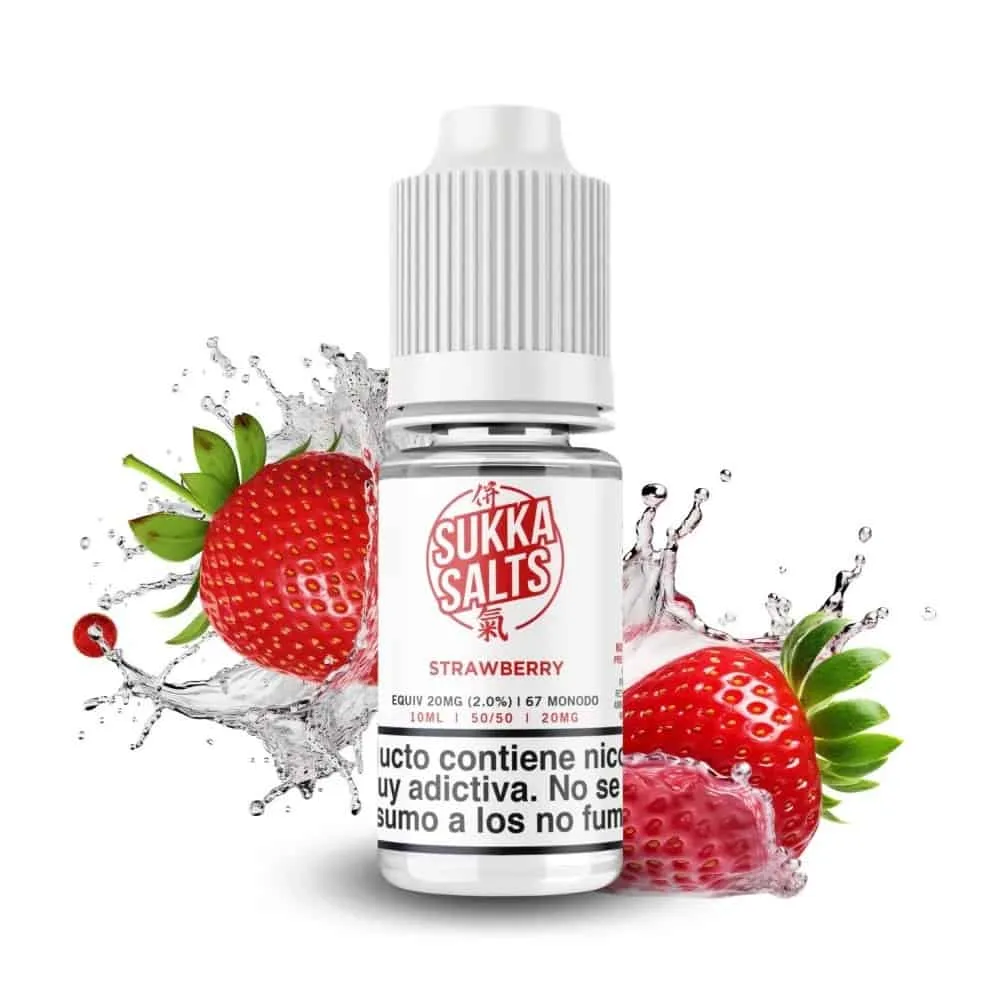 Sukka Salts Strawberry 10ml