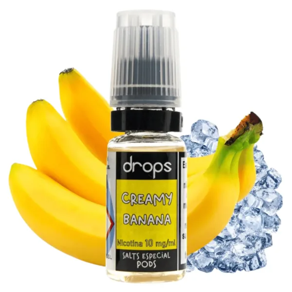 Drops Salt Creamy Banana 10ml