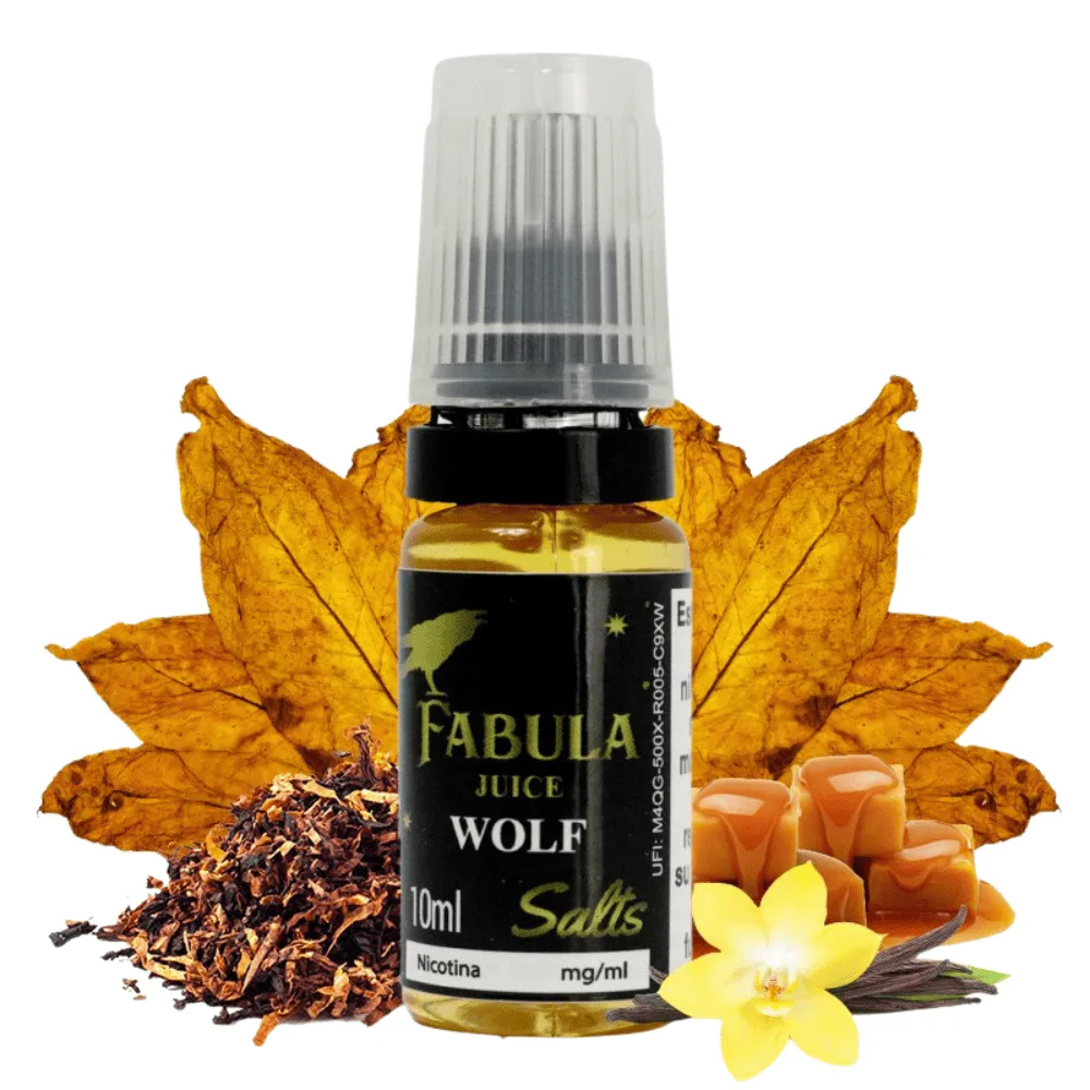 Sales de Nicotina Drops Fabula Wolf 10ml