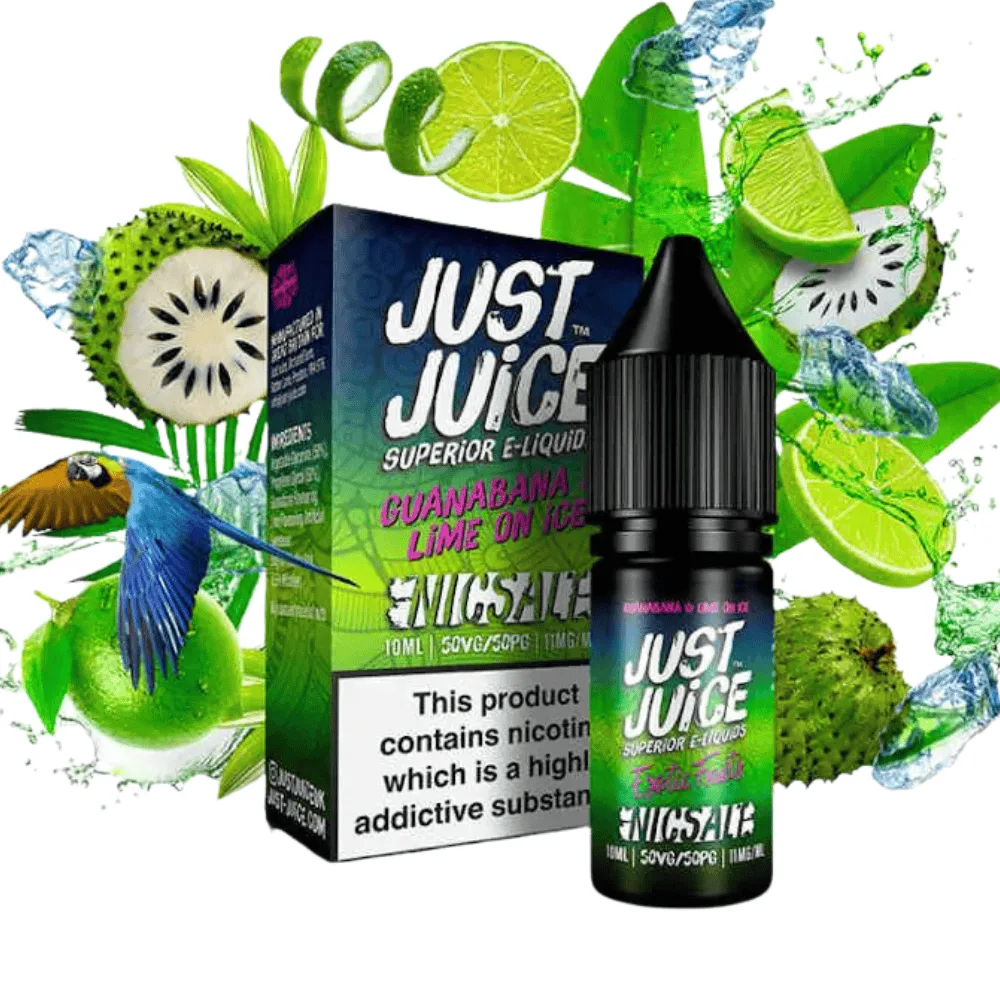 Just Juice Salts Guanabana & Lime on Ice 10ml