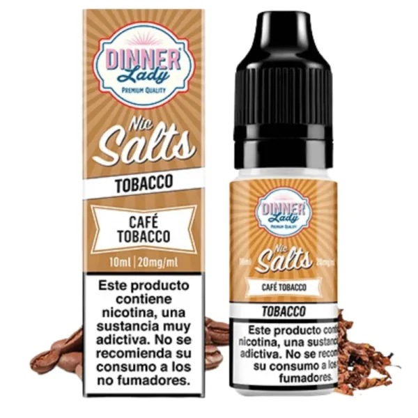 Dinner Lady Salt Cafe Tobacco 10ml