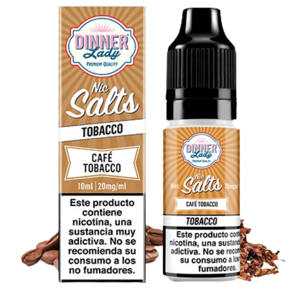 Dinner Lady Salt Cafe Tobacco 10ml