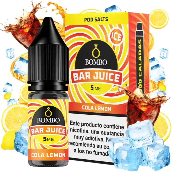 Bombo Salts Bar Juice Cola Lemon Ice 10ml