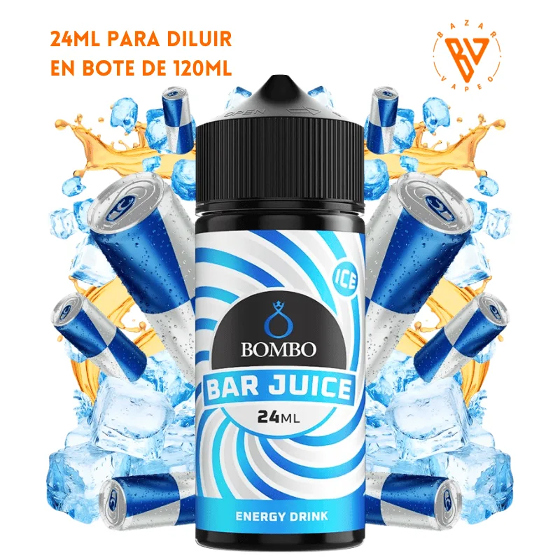 Aroma Bombo Bar Juice Energy Drink Ice 24ml