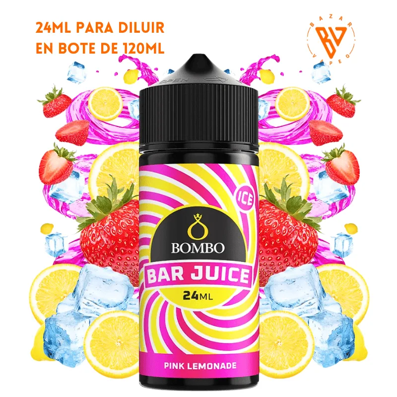 Aroma Bombo Bar Juice Pink Lemonade Ice 24ml
