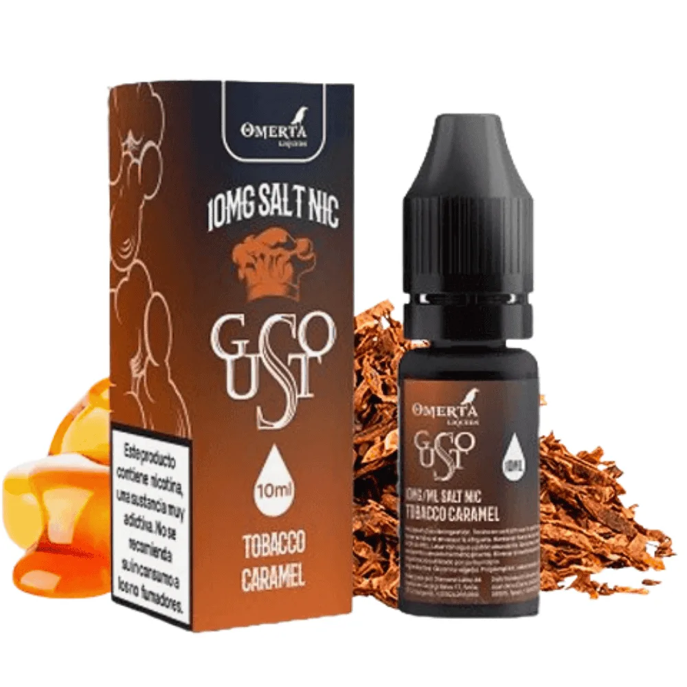 Omerta Gusto Salts Tobacco Caramel 10ml