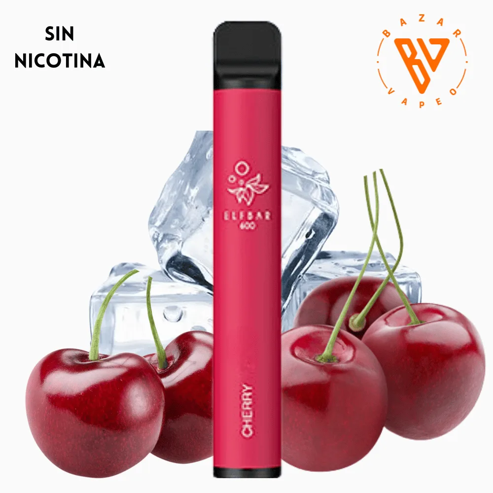Elfbar 600 Cherry Sin Nicotina