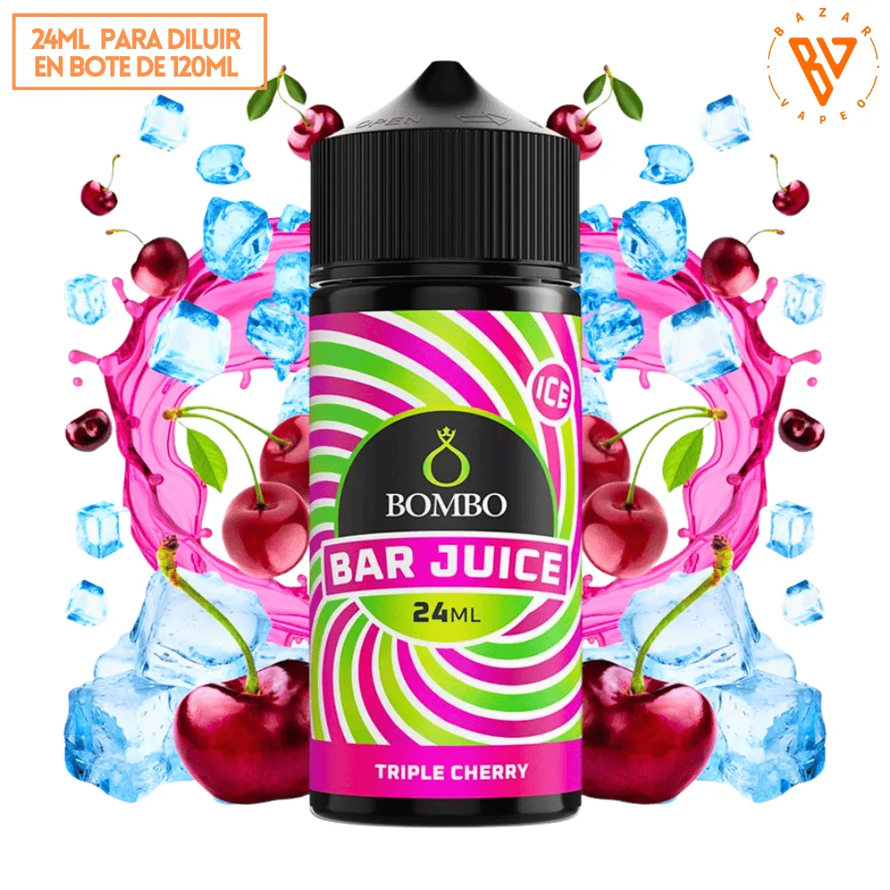 Aroma Bombo Bar Juice Triple Cherry Ice 24ml