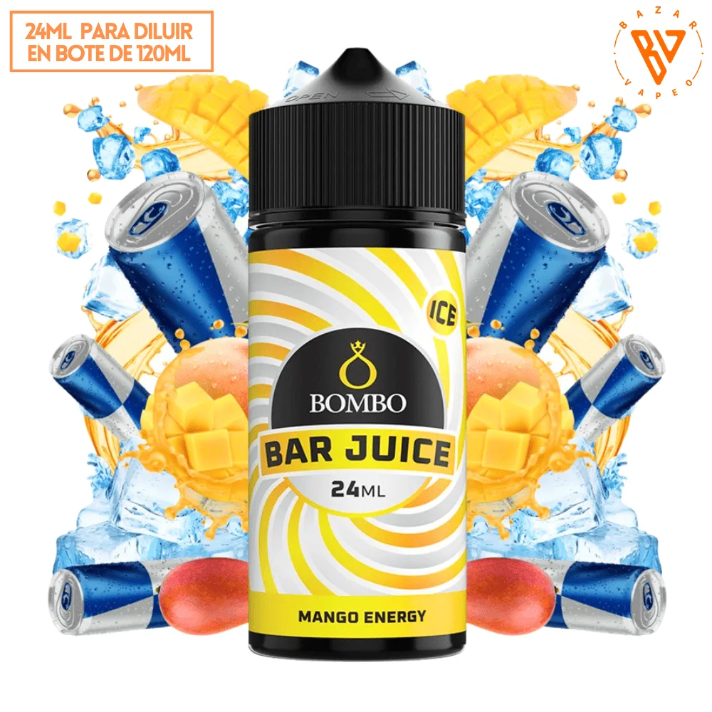 Aroma Bombo Bar Juice Mango Energy Ice 24ml