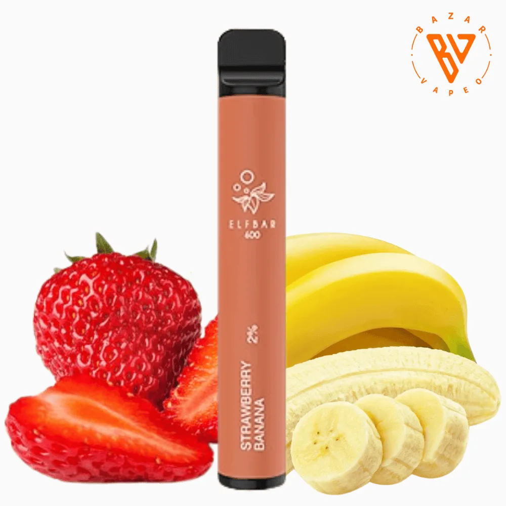 Elf Bar 600 Strawberry Banana 20mg