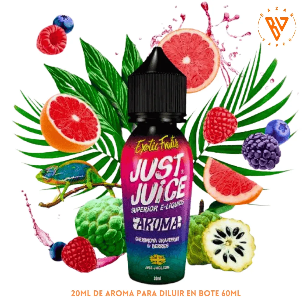 Aroma Just Juice Cherimoya Grapefruit And Berries 20ml
